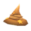 Eco Brown Eath-Wizard Hat
